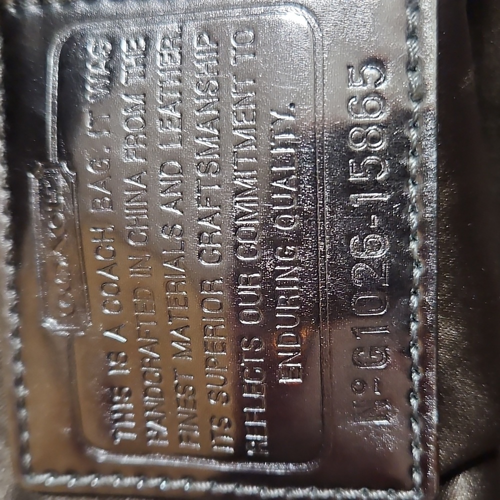 Coach Poppy Op Art Glam Tote Bag - Picture 7 of 9